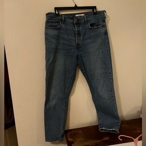 Levi’s Wedgie high rise straight leg